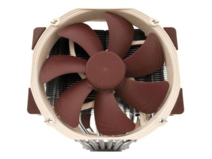 NOCTUA Chladič CPU NH-D15, 2x 140mm, LGA1851, AM5, hnědá/stříbrná