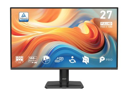 MSI Pro/MP272 E14C/27''/IPS/FHD/144Hz/1ms/Černá/2R
