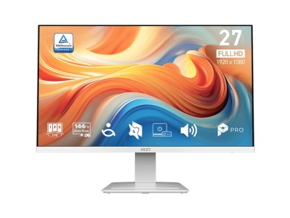MSI Pro/MP273W E14A/27''/IPS/FHD/144Hz/1ms/Bílá/2R
