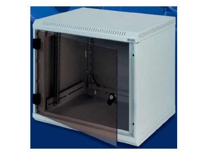 Nástěnný rozvaděč jednodílný 12U (š)600x(h)395