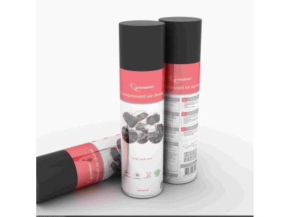 GEMBIRD Čistící spray, stlačený vzduch CK-CAD-FL600-01, 600ml