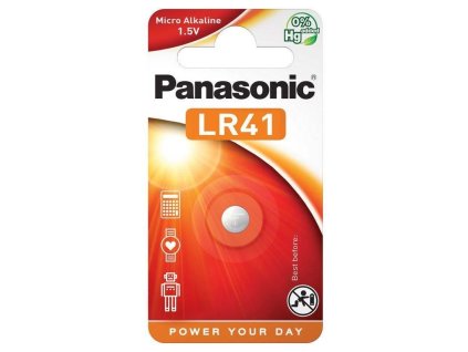 PANASONIC Alkalická MIKRO baterie LR-41EL/1B 1,5V (Blistr 1ks)