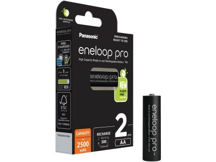 PANASONIC HR6 AA 3HCDE/2BE ENELOOP PRO N, 2500 mAh (Blistr 2ks)