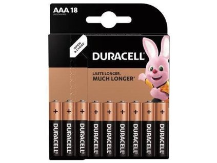 Duracell Basic 2400 K18 AAA Duralock 18pack