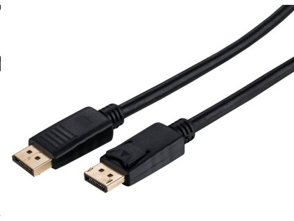 C-TECH kabel DisplayPort 1.2, 4K@60Hz, M/M, 5m