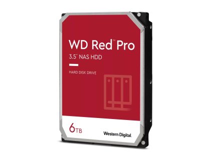 WD RED Pro NAS WD6005FFBX 6TB, SATA III 3.5", 256MB 7200RPM, 238MB/s, CMR