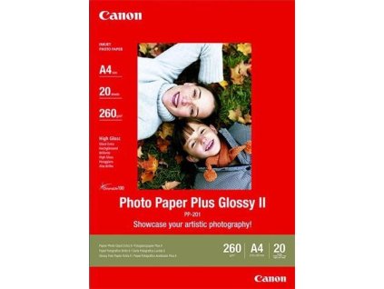 Canon fotopapír PP-201 A4, 20ks, lesklý, 275g/m