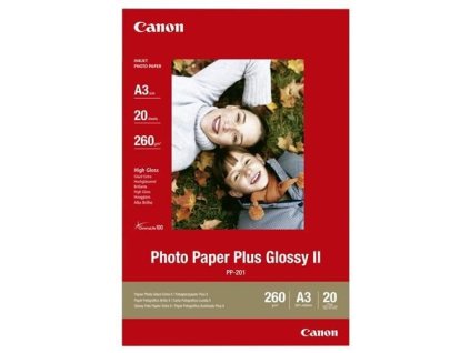 Canon fotopapír lesklý PP-201 A3, 20ks,275g/m