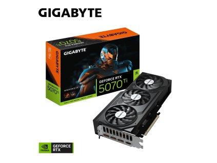 GIGABYTE GeForce RTX 5070 Ti WINDFORCE V2/OC/16GB/GDDR7