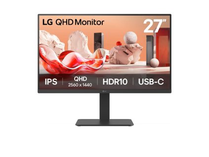 LG/27BA65QB/27''/IPS/QHD/100Hz/5ms/Černá/2R