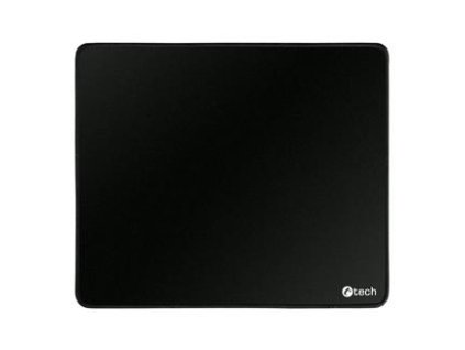 Podložka pod myš C-TECH MP-01S-BK, černá, 240x200x4mm, obšité okraje
