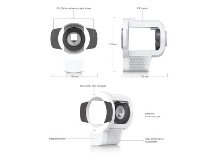 Ubiquiti UACC-Pro-Bullet-Enhancer-W, Pro Bullet Enhancer, bílá