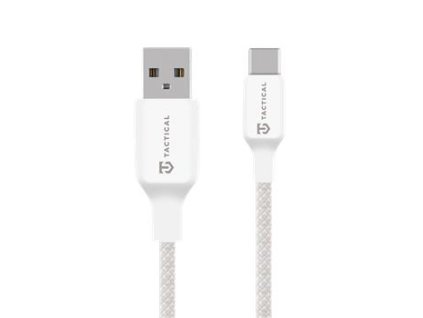 Tactical Stitch Thread Cable USB-A/USB-C 0.3m White
