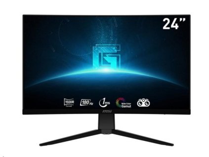 MSI LCD Gaming G2422C, 23.6", VA, 180Hz, VESA 75x75, Black