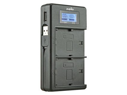 Nabíječka Jupio NP-W126(S) pro Fuji - duální