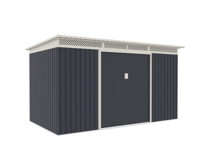Zahradní domek G21 GRAH 700 - 340 x 206 cm, antracitový