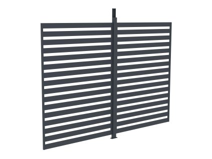 Příslušenství G21 fixní lamelová stěna 2,8x2,2 m pro pergolu Austin
