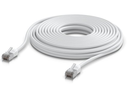 Patch kabel Ubiquiti Networks UACC-Cable-Patch-Outdoor-C6A-12M-W venkovní Cat6a, 12m