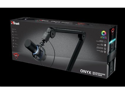 TRUST mikrofon GXT 255+ ONYX MICROPHONE & ARM
