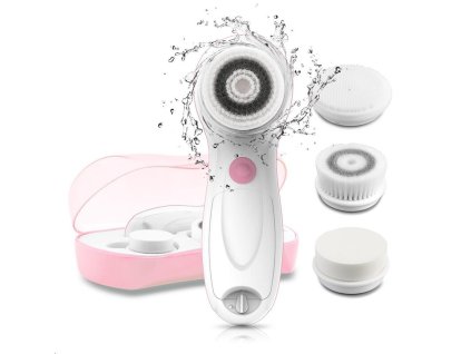 TOUCHBeauty 0759A Čisticí kartáč na pleť 3v1 růžový