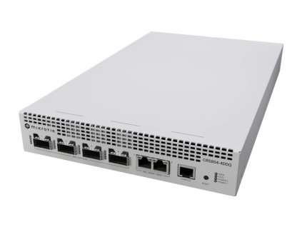 MikroTik CRS804-4DDQ-hRM 400GB Cloud Router Switch CRS804 DDQ