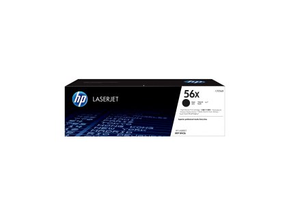 HP 56X Black LaserJet Toner Cartridge (13,700 pages)