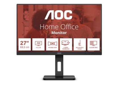 AOC/27E3QAF/27''/IPS/FHD/75Hz/4ms/Black/3R