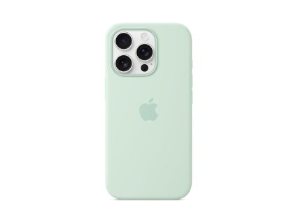 IPhone 16 Pro Silicone pouzdro s magsafe-Aquamarine