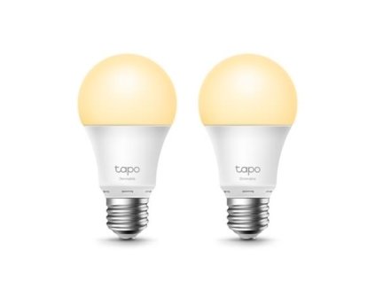 TP-Link Tapo L510E, Chytrá Wi-Fi LED žárovka, 2700K, E27 - 2 kusy