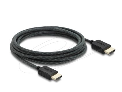 Delock Koaxiální kabel High Speed HDMI 8K 60 Hz 48 Gbps s pleteným opláštěním 3 m