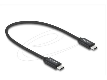 Delock Koaxiální kabel USB 40 Gbps USB PD 3.1 240 W 0,5 m