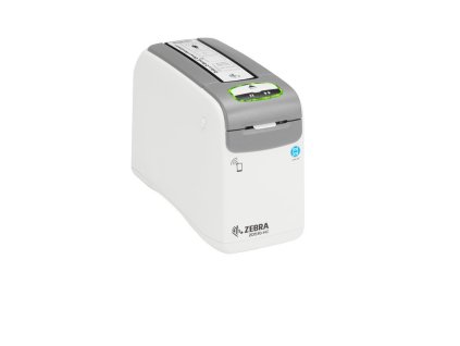 Zebra DT Printer ZD510 Wristband; ZPL II, XML, 300 dpi, EU and UK Cords, USB, USB Host, Ethernet only