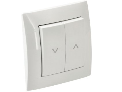 Roletový spínač - bílý