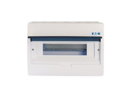 EATON Skříň BC-O-1/12-ECO, 12TE, na omítku, průhledná dvířka, IP40