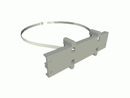 ELPLAST Držák PS 63 a PS 100 na sloup9012