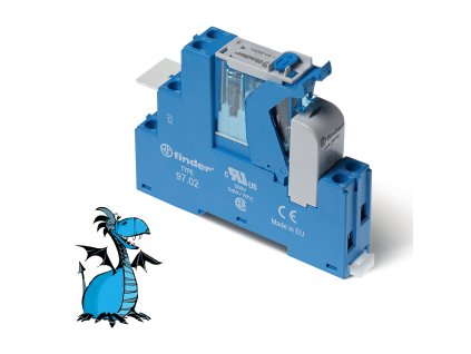 FINDER Vazební člen 4C.02.9.024.0050, 2P/8A, 24V DC