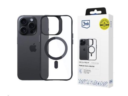 3mk ochranný kryt Satin Armor MagCase pro iPhone 15 Pro