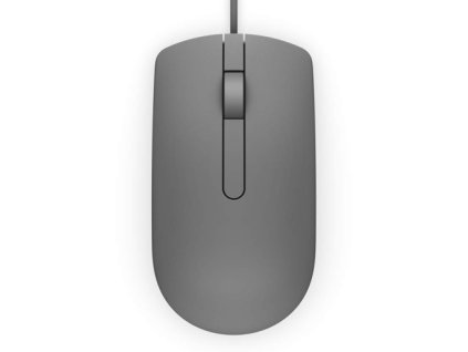 Myš Dell MS116 / myš/ optická/ 2 tlačítka + rolovací/ USB/ šedá