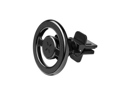 Magnetický držák FIXED MagMount Vent do ventilace s podporou MagSafe, kovový, černý