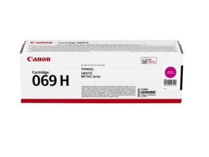 CANON CRG 069 H originální toner magenta pro LBP673Cdw, MF754Cdw a MF752Cdw.