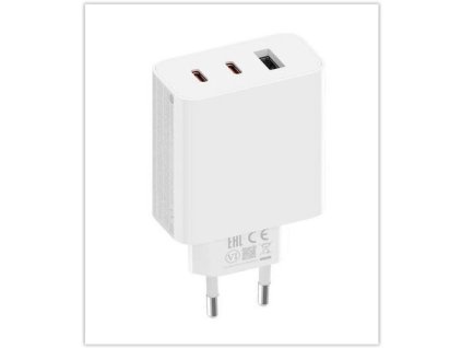 Xiaomi 67W GaN Charger, 2C1A nabíječka EU (2x USB-C, 1x USB-A)