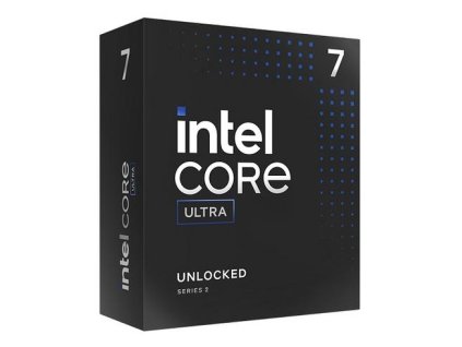 INTEL cpu CORE ULTRA 7 265K socket1851 BOX (bez chladiče, 30M cache, max 5.5 GHz)