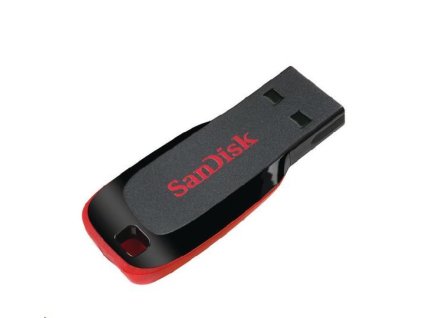 SanDisk Flash Disk 64GB Cruzer Blade, USB 2.0, černá