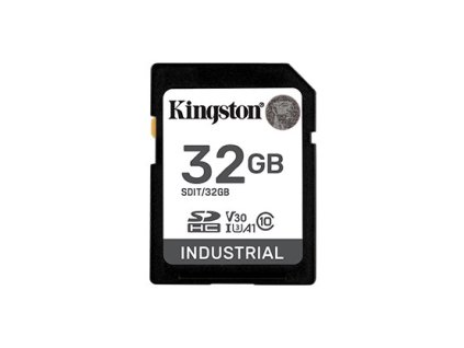 Kingston SDHC karta 32GB Industrial pSLC