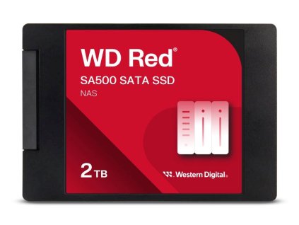 WD RED SSD 3D NAND WDS200T2R0A 2TB SATA/600 Powered by SanDisk, (R:560, W:530MB/s), 2.5"
