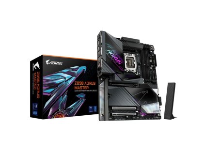 GIGABYTE MB Sc LGA1851 Z890 AORUS MASTER, Intel Z890, 4xDDR5, 1xHDMI, 2xThunderbolt, WiFi