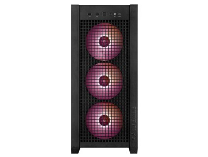 ASUS TUF Gaming GT302 ARGB/Midi Tower/Transpar./Černá