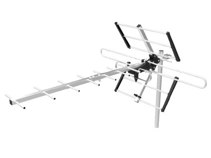 EVOLVEO Flexi 1, pasivní venkovní DAB+/DVB-T2 anténa, filtr LTE,4G,5G