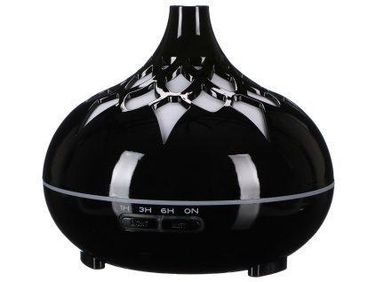 Aroma difuzér Sixtol Palm černý lesk 500 ml