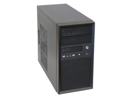 CHIEFTEC skříň Mesh Series/uATX, CT-01B, Black, USB 3.0